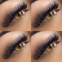 Volume lash extension set
